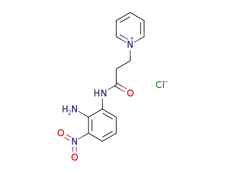 1-[2-(2-Amino-3-nitro-phenylcarbamoyl)-ethyl]-pyridinium; chloride