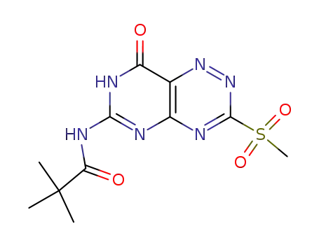 7-(methylsulfonyl)-2-pivaloyl-6-azapterin