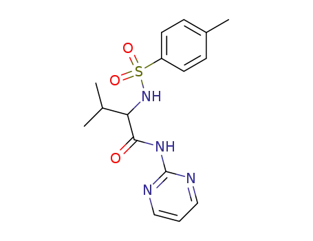 3-Methyl-N-pyrimidin-2-yl-2-(toluene-4-sulfonylamino)-butyramide