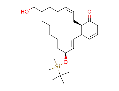 (R)-5-[(E)-(S)-3-(tert-Butyl-dimethyl-silanyloxy)-oct-1-enyl]-6-((Z)-7-hydroxy-hept-2-enyl)-cyclohex-3-enone