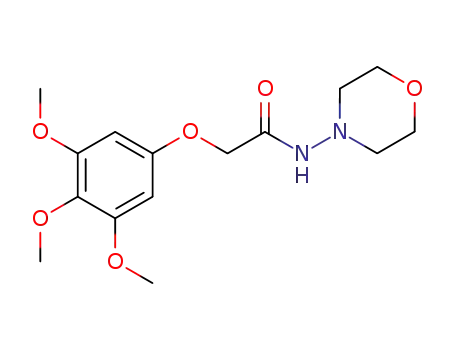 Acetamide, N-4-morpholinyl-2-(3,4,5-trimethoxyphenoxy)-