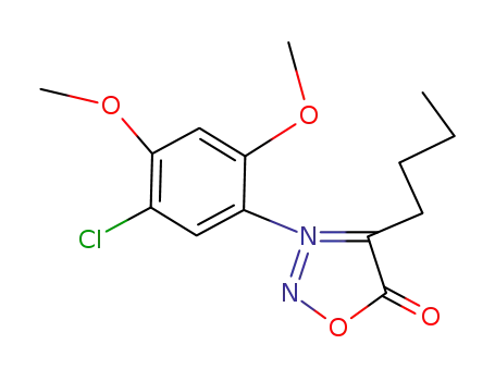 4-butyl-3-(5-chloro-2,4-dimethoxy-phenyl)-sydnone