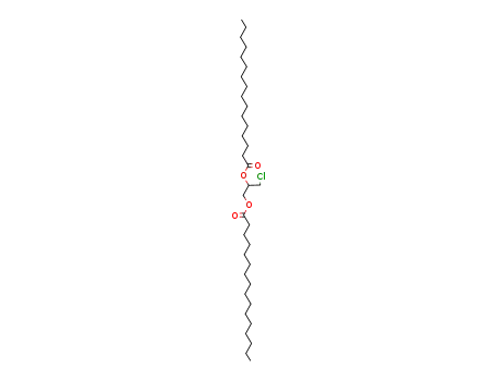 Molecular Structure of 51930-97-3 (rac 1,2-Bis-palmitol-3-chloropropanediol)