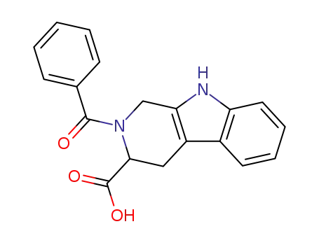 2-benzoyl-2,3,4,9-tetrahydro-1<i>H</i>-β-carboline-3-carboxylic acid