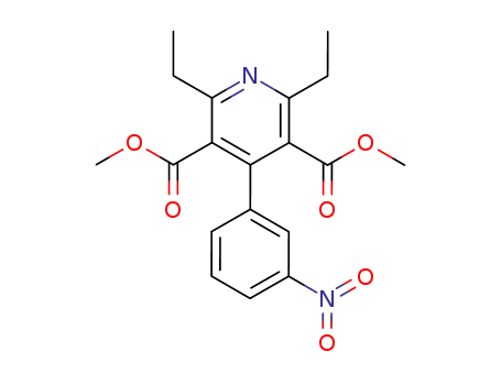 3,5-Pyridinedicarboxylic acid, 2,6-diethyl-4-(3-nitrophenyl)-, dimethyl
ester