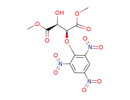 dimethyl threo-2-hydroxy-3-picryloxybutanedioates
