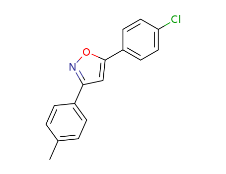 Isoxazole, 5-(4-chlorophenyl)-3-(4-methylphenyl)-