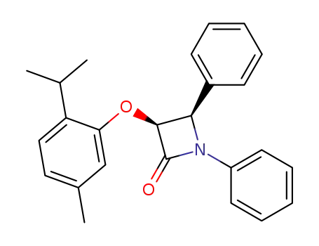 (3S,4R)-3-(2-Isopropyl-5-methyl-phenoxy)-1,4-diphenyl-azetidin-2-one