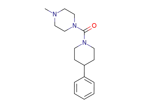 1-methyl-4-(4-phenylpiperidin-1-yl)carbonylpiperazine