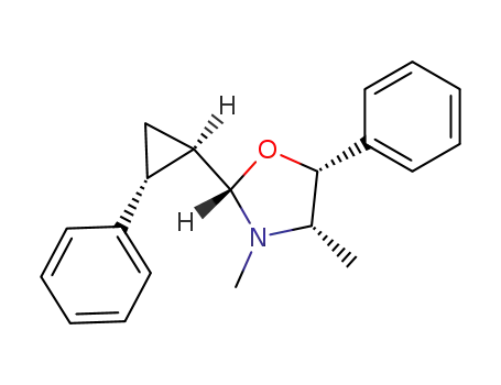 (2S,4S,5R)-3,4-Dimethyl-5-phenyl-2-((1R,2R)-2-phenyl-cyclopropyl)-oxazolidine