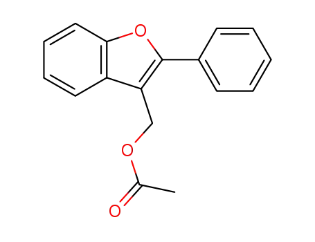 3-(acetoxymethyl)-2-phenylbenzofuran