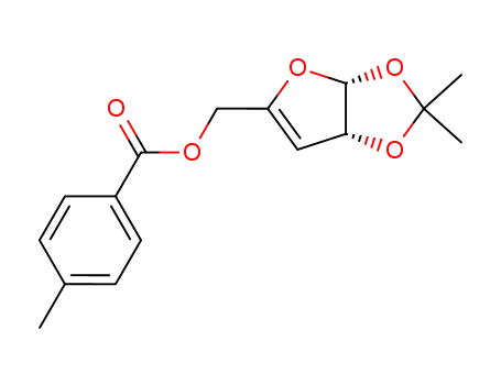 3-Deoxy-1,2-O-isopropylidene-5-p-tuluoyl--D-glycero-pent-3-enofuranose