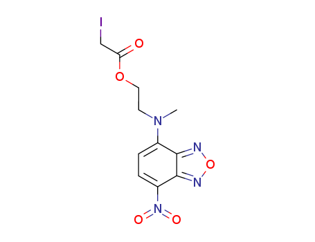 N-((2-(Iodoacetoxy)ethyl)-N-methyl)amino-7-nitrobenz-2-oxa-1,3-diazole