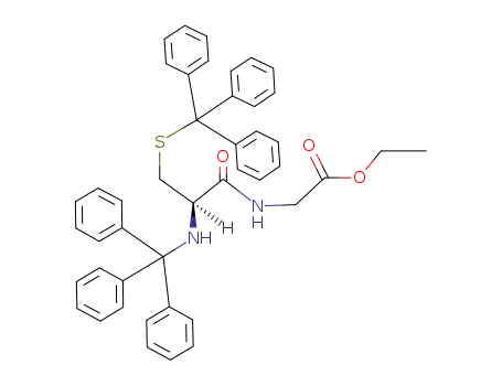 [(R)-2-(Trityl-amino)-3-tritylsulfanyl-propionylamino]-acetic acid ethyl ester