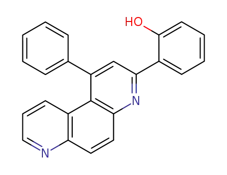 Phenol, 2-(1-phenyl-4,7-phenanthrolin-3-yl)-