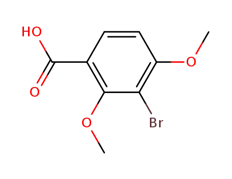 2,4-dimethoxy-3-bromobenzoic acid