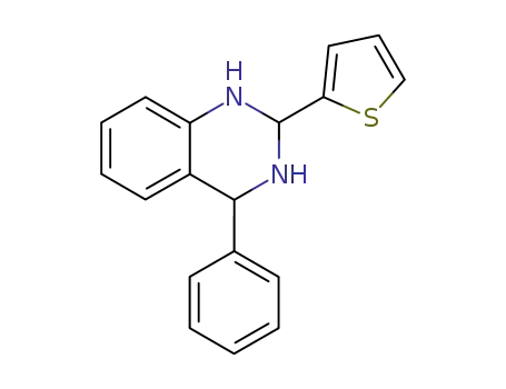 4-Phenyl-2-thiophen-2-yl-1,2,3,4-tetrahydro-quinazoline