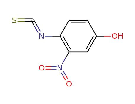 Molecular Structure of 87200-48-4 (4-HYDROXY-2-NITROPHENYLISOTHIOCYANATE)