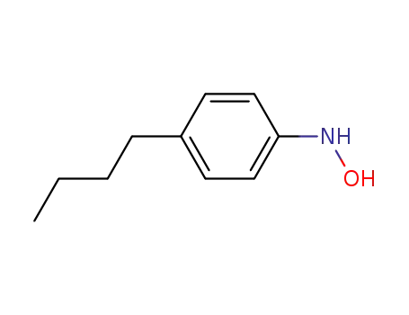 Molecular Structure of 35352-49-9 (Benzenamine,  4-butyl-N-hydroxy-)
