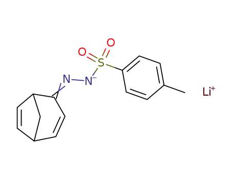 bicyclo<3.2.1>octa-3,6-dien-2-one tosylhydrazone lithium salt