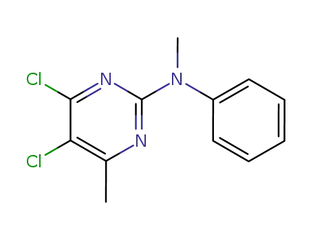 2-Pyrimidinamine, 4,5-dichloro-N,6-dimethyl-N-phenyl-