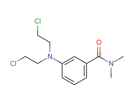 m-[Bis(2-chloroethyl)amino]-N,N-dimethylbenzamide