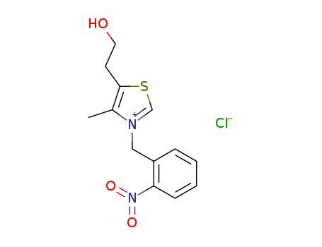 2-[4-methyl-3-[(2-nitrophenyl)methyl]-1-thia-3-azoniacyclopenta-2,4-dien-5-yl]ethanol cas  42784-64-5