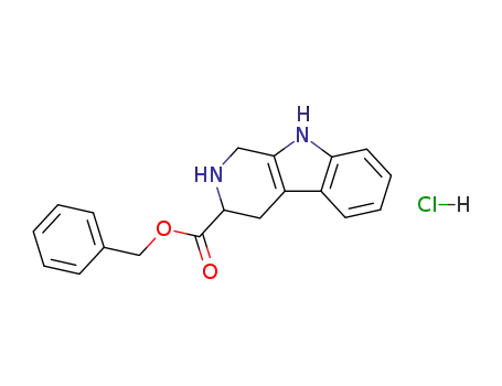 2,3,4,9-Tetrahydro-1H-β-carboline-3-carboxylic acid benzyl ester; hydrochloride