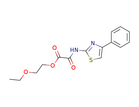 2-ETHOXYETHYL N-(4-PHENYLTHIAZOL-2-YL)OXAMATE