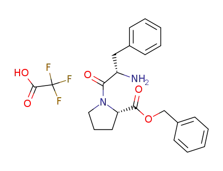 benzyl <N-(S)-phenylalanyl>-(S)-prolinate trifluoroacetate