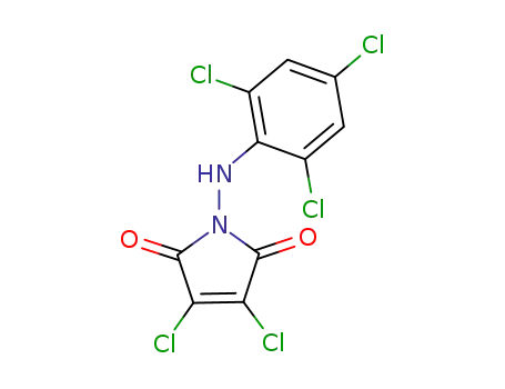 Molecular Structure of 127394-87-0 (1-(2',4',6'-trichloro)phenylamino-3,4-dichloro-1H-pyrrole-2,5-dione)