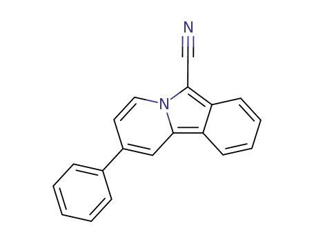 Molecular Structure of 82709-61-3 (Pyrido[2,1-a]isoindole-6-carbonitrile, 2-phenyl-)