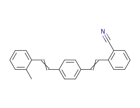 Benzonitrile, 2-[2-[4-[2-(2-methylphenyl)ethenyl]phenyl]ethenyl]-