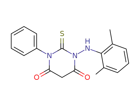 1-(2,6-Dimethyl-phenylamino)-3-phenyl-2-thioxo-dihydro-pyrimidine-4,6-dione