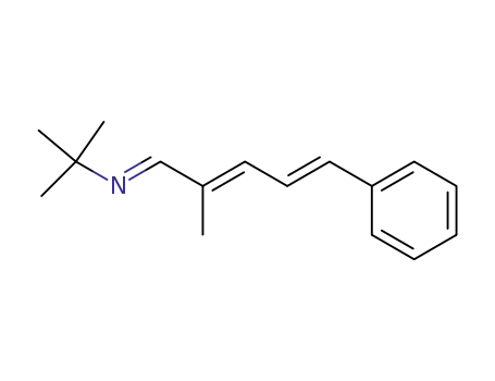 tert-Butyl-[(2E,4E)-2-methyl-5-phenyl-penta-2,4-dien-(E)-ylidene]-amine