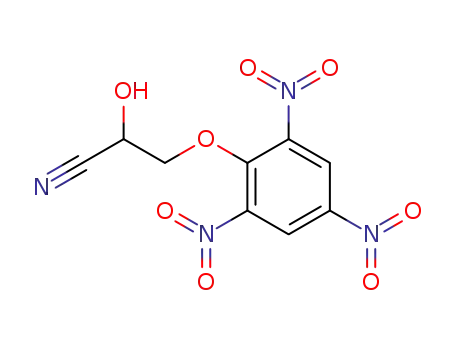 3-picryloxy-2-hydroxypropionitrile