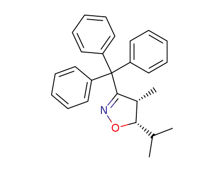 (4S,5S)-5-Isopropyl-4-methyl-3-trityl-4,5-dihydro-isoxazole