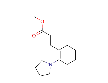 3-(2-Pyrrolidin-1-yl-cyclohex-1-enyl)-propionic acid ethyl ester