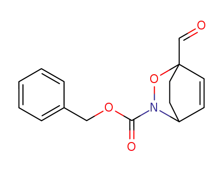 2-Oxa-3-azabicyclo[2.2.2]oct-5-ene-3-carboxylic acid, 1-formyl-,
phenylmethyl ester