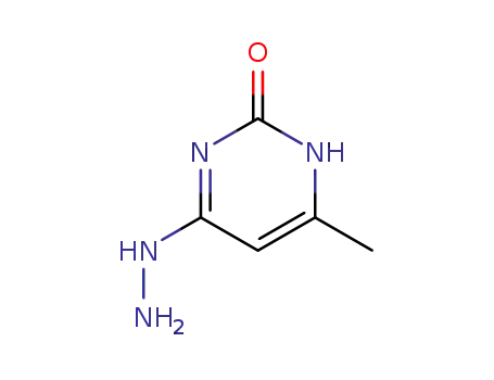 2,4(1H,3H)-피리미딘디온, 6-메틸-, 4-하이드라존(9CI)