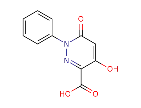 4-HYDROXY-6-OXO-1-PHENYL-1,6-DIHYDRO-3-PYRIDAZINECARBOXYLIC ACID