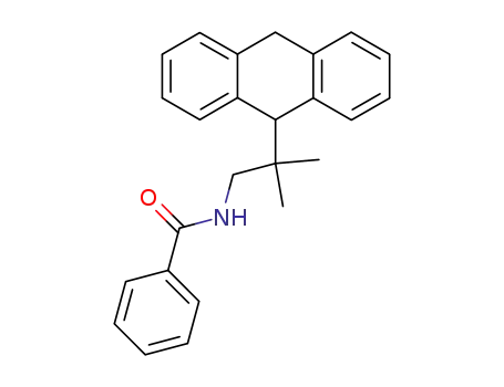 9-<2-(benzoylamino)-1,1-dimethylethyl>-9,10-dihydroanthracene