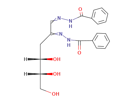 Molecular Structure of 32443-70-2 (3-Deoxy-D-glucosone-bis(benzoylhydrazone))