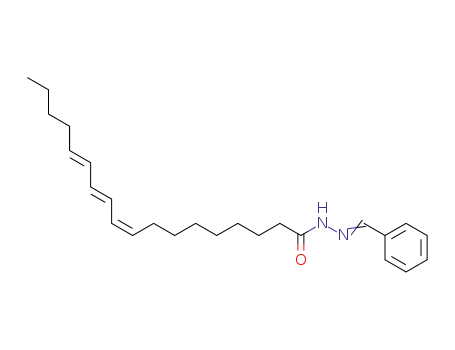 (9Z,11E,13E)-Octadeca-9,11,13-trienoic acid [1-phenyl-meth-(Z)-ylidene]-hydrazide