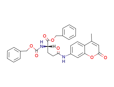 7-(N<sup>α</sup>-benzyloxycarbonyl-α-benzyl-γ-L-glutaminyl)-4-methylcoumarinylamide