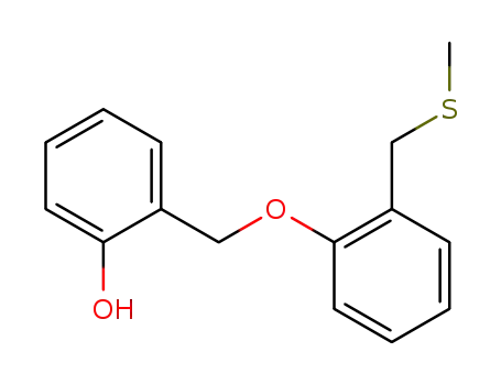 2-<2-(methylthiomethyl)phenoxymethyl>phenol