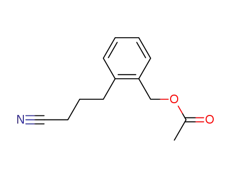 acetic acid-2-(3-cyanopropyl)-benzyl ester