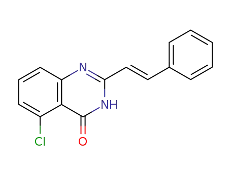 4(1H)-Quinazolinone, 5-chloro-2-[(1E)-2-phenylethenyl]-