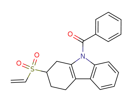 9-benzoyl-2-vinylsulfonyl-1,2,3,4-tetrahydro-9H-carbazole