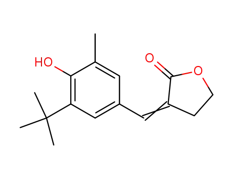 3-[1-(3-tert-Butyl-4-hydroxy-5-methyl-phenyl)-meth-(Z)-ylidene]-dihydro-furan-2-one
